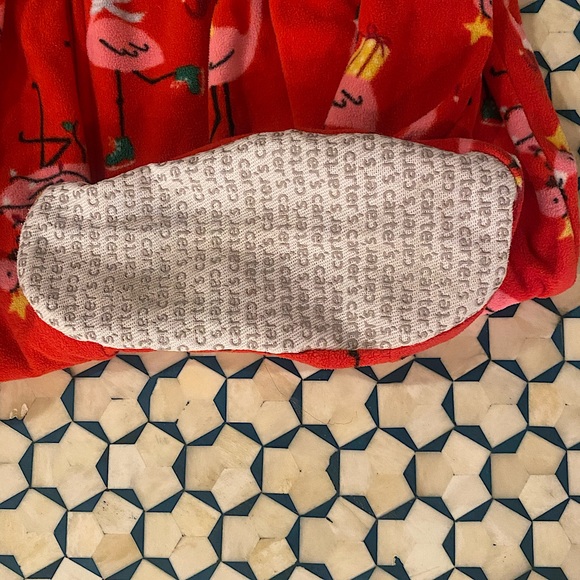 Carter’s Holiday Themed Footed Fleece PJs size 10 - Picture 4 of 6